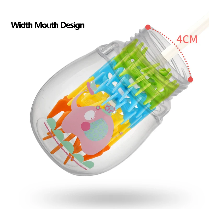Baby Training Cups Kid Cute Water Feeding Handle Bottle BPA Free Toddler Sippy Leak-Proof Drinker Infant Learning Kettle MY0044 (4)