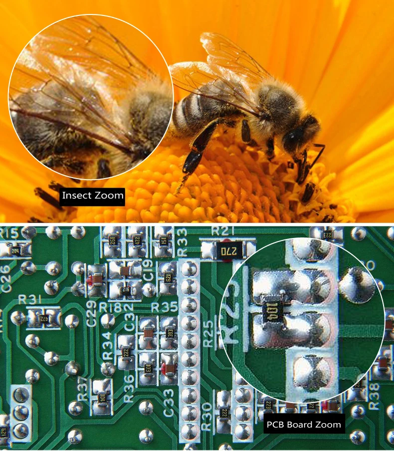 USB Handheld Electronic 1000X Microscope with 4.5 Inch HD LED Screen Display & 8 LED Lights Battery Built-in for Precise Measure_11