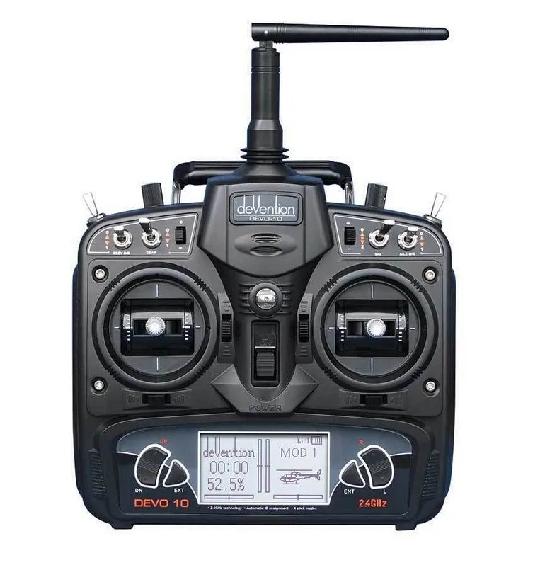 

Walkera DEVO 10 WK-DEVO10 2.4 GHz 10CH Transmitter Without Receiver
