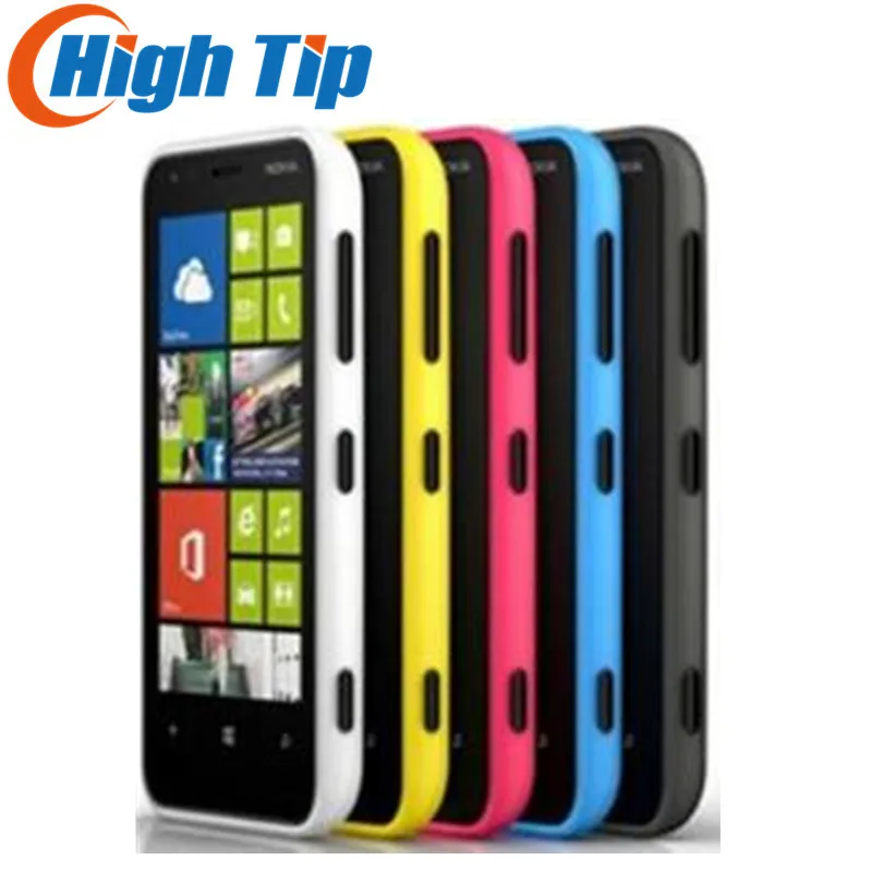 

Lumia 620 Unlocked Original Nokia 620 Windows Mobile Phone 3.8" Dual-core ROM 8GB Camera 5MP Wifi GPS Refurbished Freeshipping