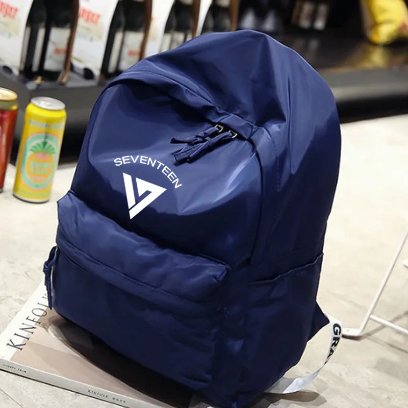 

Youpop SEVENTEEN 17 KPOP Album Nylon Bag Jewelry Admission Package K-POP New Fashion Backpack Bags SJB005