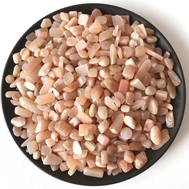 

50g 2 Size Natural Red Sunstone Specimen Mineral Crystal Gravel Rock Specimen Natural Stones and Minerals