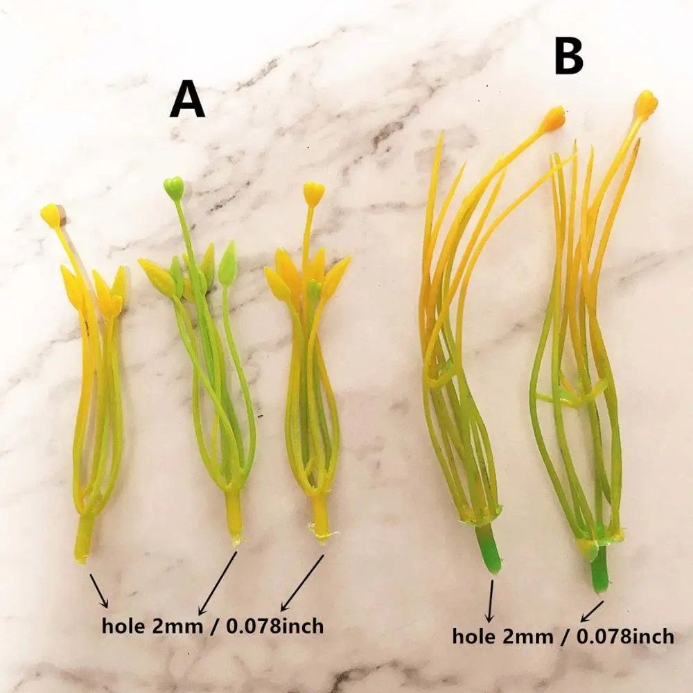 20 шт выбранные лилии тычинки с пестиком украшения дома самодельный цветок материал