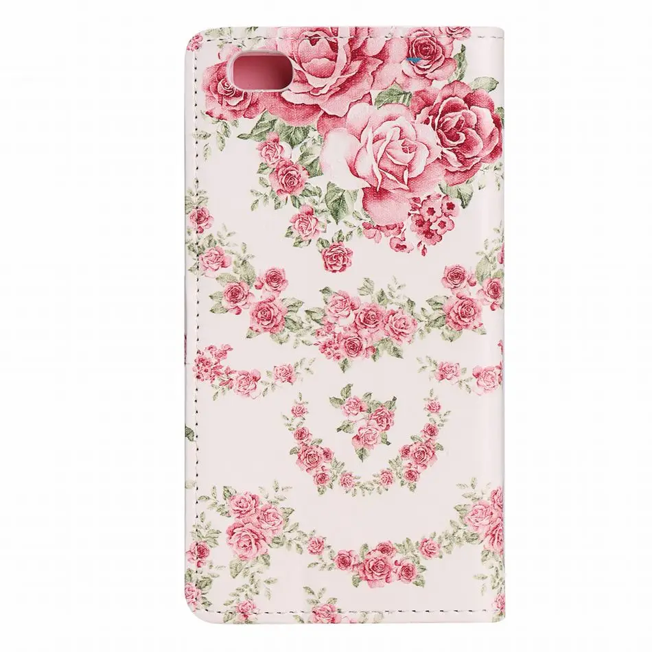 Чехлы со слотами для карт с цветной рамкой Одуванчик для iPhone 8, 7 Plus, 6, 6 S, 5, 5S, SE, 6s Plus, 7 Plus, чехлы с подставкой, флип-чехол, Fundas P10Z