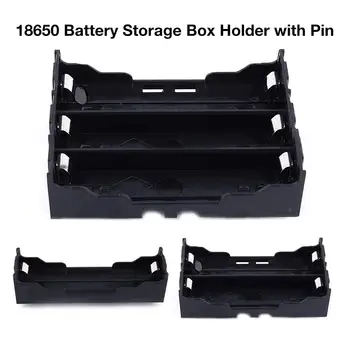 

18650 Battery Holder Box 3.7V 7.4V 11.1V Lithium Batteries ABS Box With Pin Type 1 / 2 / 3 Battery Holder PCB Storage Case 18650