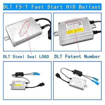 

1piece 55W DLT F5 Fast Bright Quick Start Slim Xenon Ballast Blocks Ignition F5 for HID Xenon Lamp Kit