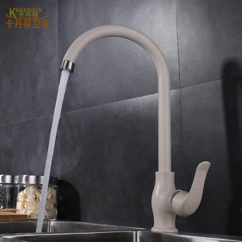 

Casting 304 Stainless Steel Antique Ceramic Baking Faucet Single-basin Sink Sink Table Kitchen Faucet KU-05