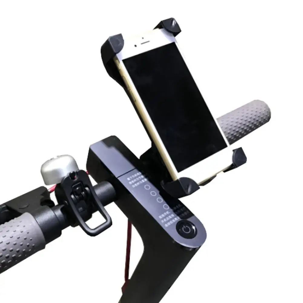 Регулируемый Противоскользящий держатель для мобильного телефона Xiaomi Mijia M365 электрический скутер Qicycle EF1 руль кронштейн стойка