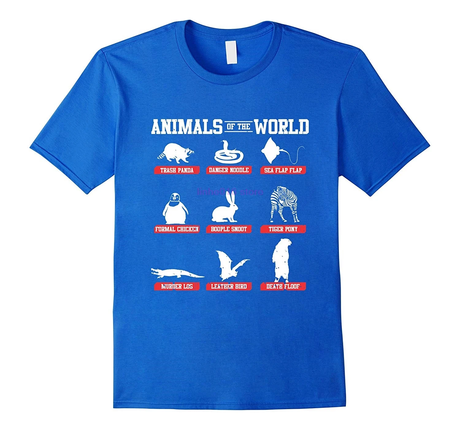 

brand men shirt Animals of the World Funny Meme Shirt