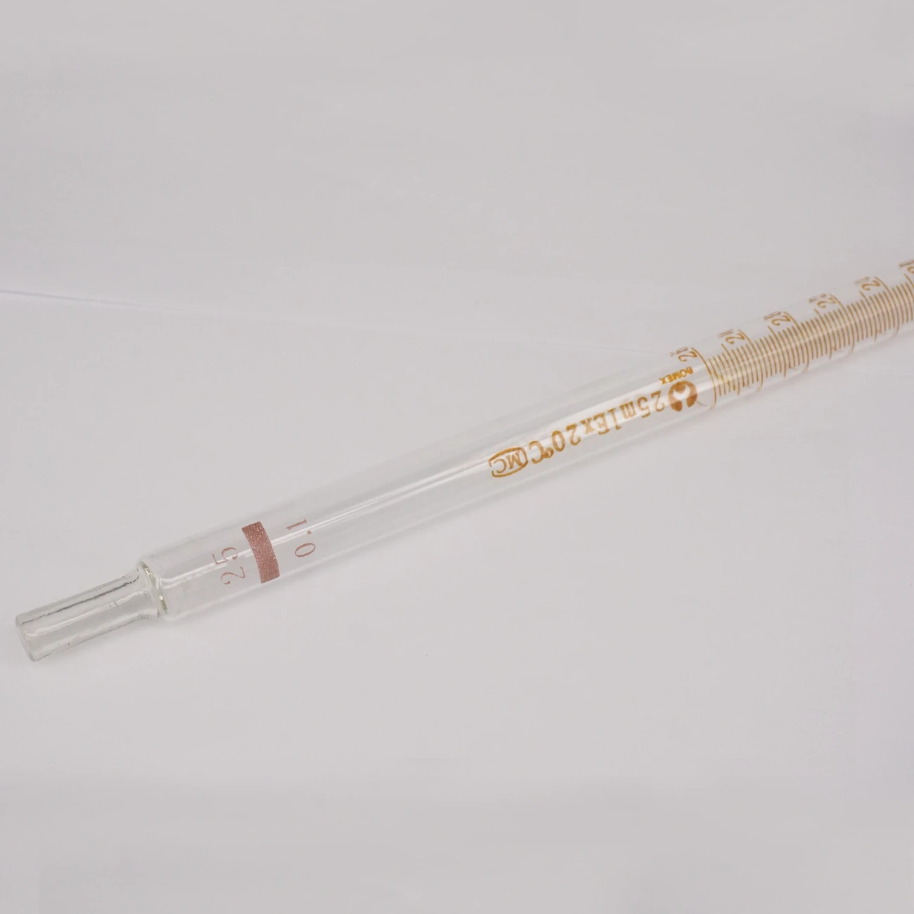 

Chemistry Lab Glass Dropper Pipette 25mL With Scale Line