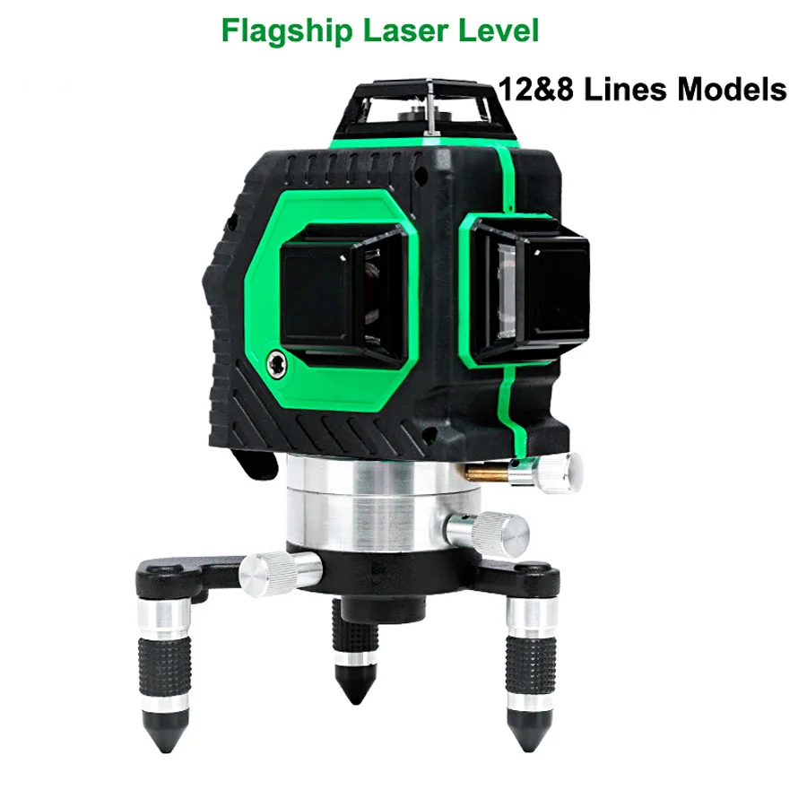 3D 12 8 Line Decoration Laser Level With lithium battery-005