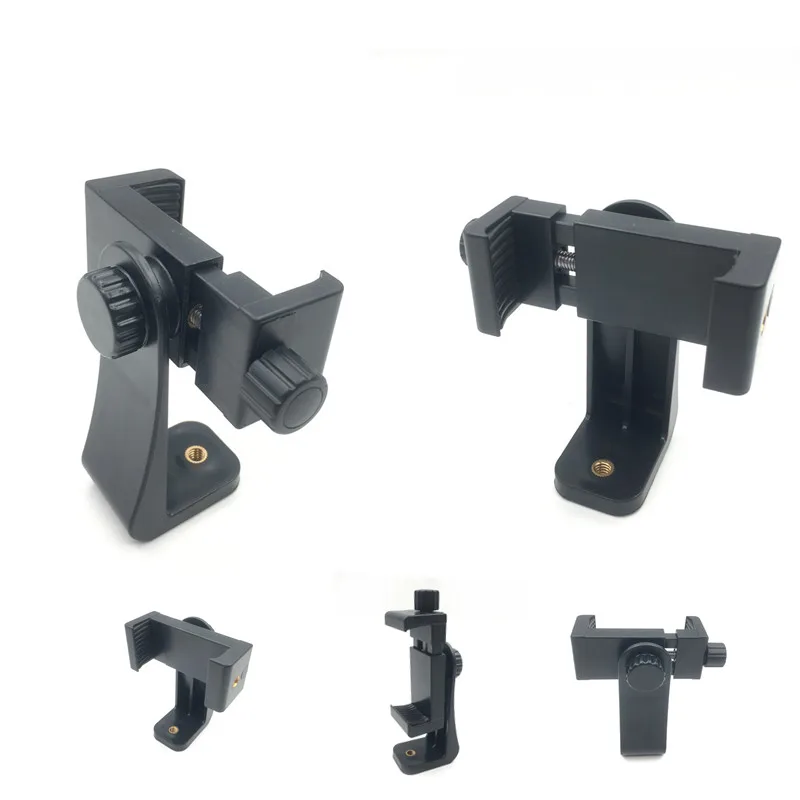 

Rotary Mobile Phone Clip Three Tripod Transfer Seat Universal Bracket Fixing Clip Stabilizer gimbal for phone camera