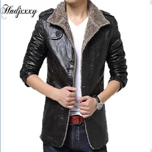 Hndjxxxy2018 осенняя и зимняя мужская кожаная куртка повседневная Корейская деловая