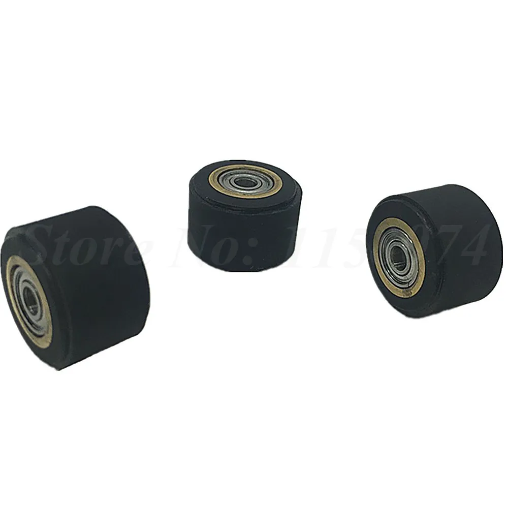 3pcs Pinch Roller Roller Bearing Wheel Bearing Extra Long Life For