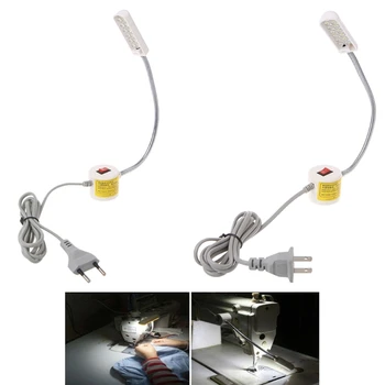 

12 LED 110-250V Magnetic Base Sewing Machine Gooseneck Working EU/US Plug