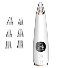 Новое вакуумное устройство для удаления черных точек лица Очиститель пор Comedo вакуумный отсос для угрей машина микродермабразия кожуры кожи