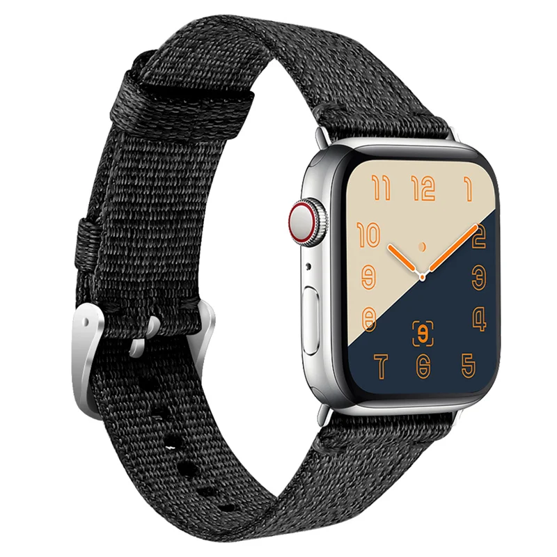 

ASHEI Woven Nylon Watchband For Apple Watch Band 44mm 40mm 42mm 38mm Bracelet Wristband for iWatch Apple Watch Strap 4 3 2 1