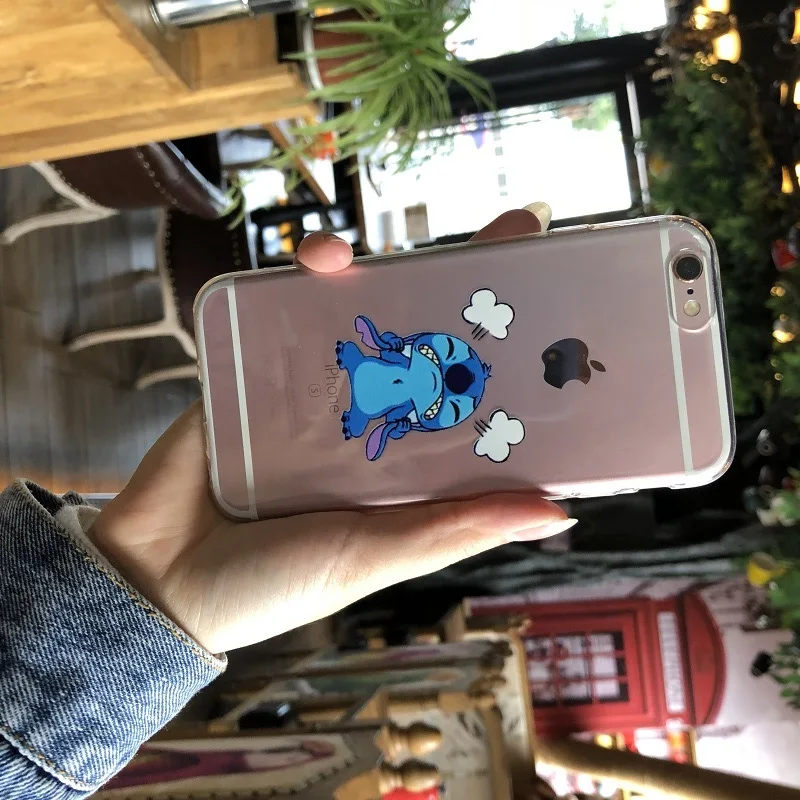 Мультфильм модный мягкий из высокотемпературного полиуретана Чехлы для iphone 7 plus 8