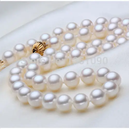 

xd 00490 perfect 12-13mm Australian south sea white pearl necklace 18inch NEW