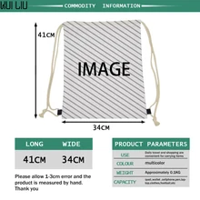 Заказная сумка-рюкзак с завязками, посылка на любой образ доступна, только вам нужна фотография