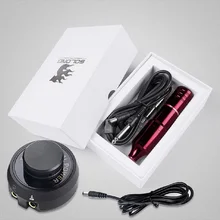 Тату машинка машинка для татуажа педали Печатная машина тату-пистолет комплект cheyene ручка в виде ястреба стимпанк 2-12 в Регулируемый источник питания для тату Магазин Салон