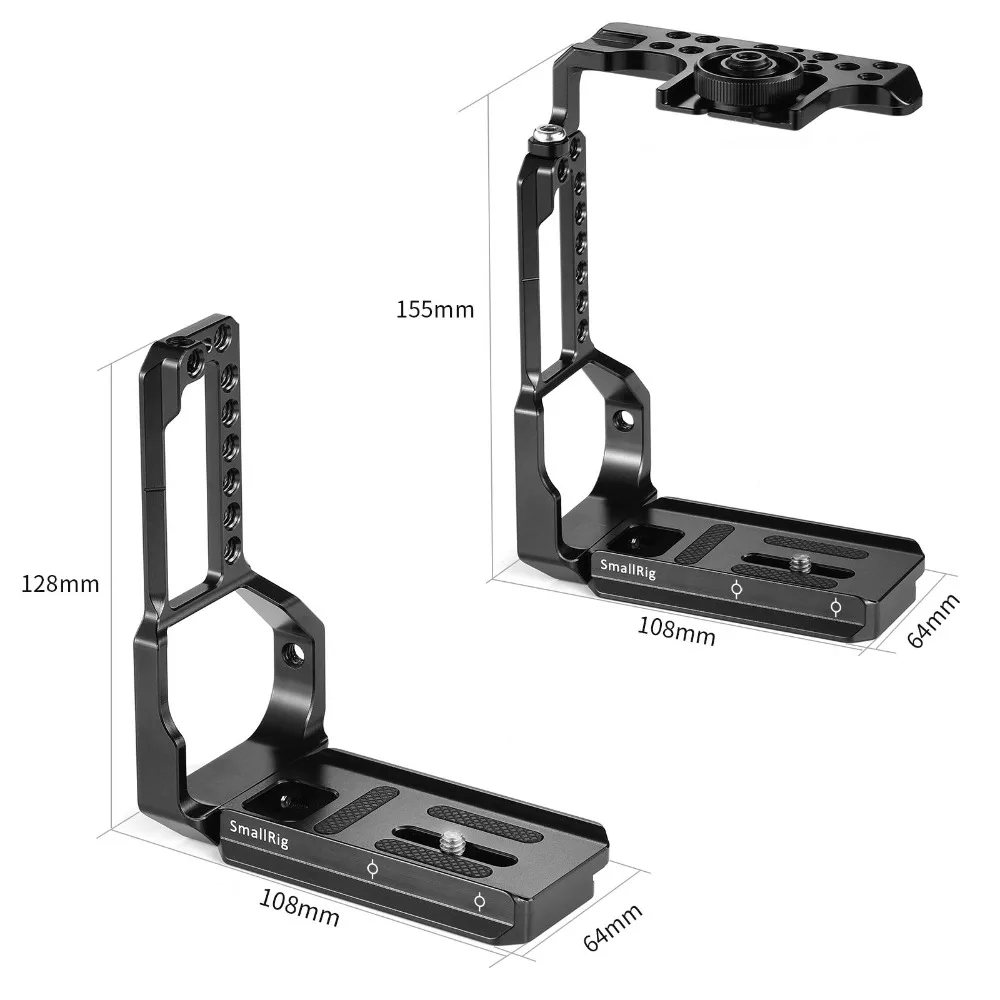 Полуопора для L образной пластины SmallRig XT3 камеры Fujifilm 2282/с рукояткой аккумулятора