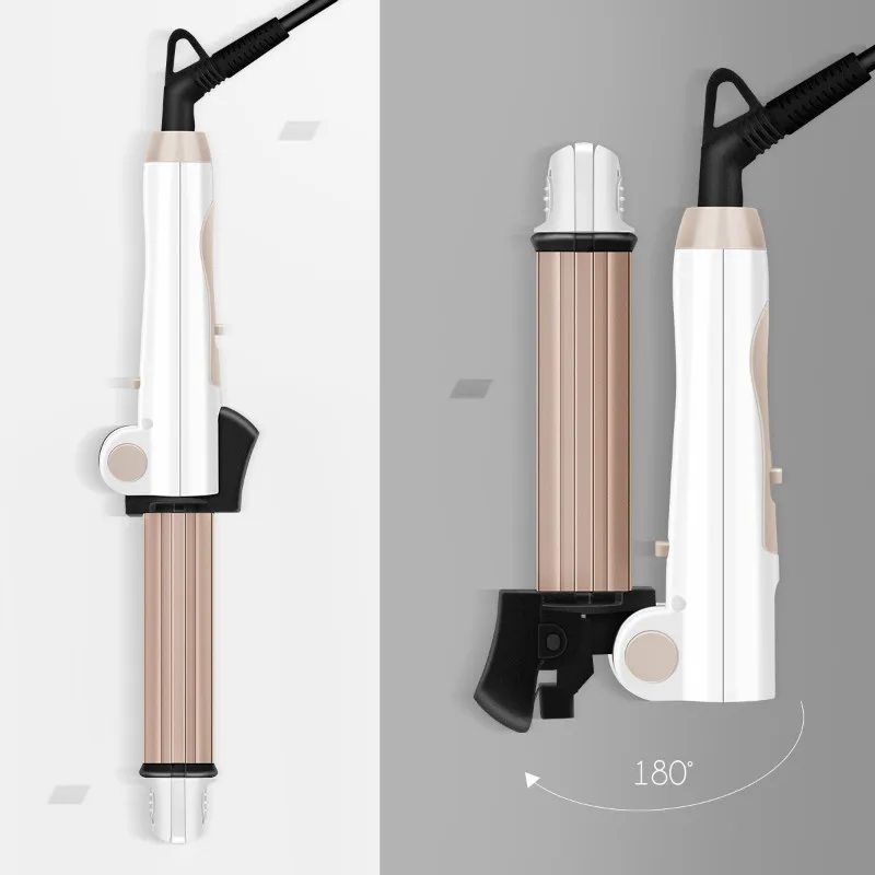 3 в 1 складные электрические бигуди для волос мини выпрямление железа Кукуруза Вэйвер керамическое устройство для кукурузных палочек