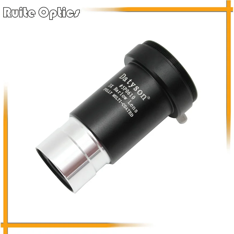 

FGMC Astronomic Telescope Barlow Lens 3x With Metal Frame Astronomical Accessories Fully Multi-Coated Green Film
