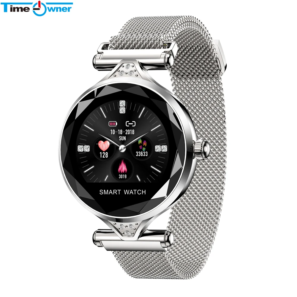 Смарт-часы TimeOwner H1 для женщин пульсометр фитнес-трекер шагомер женские