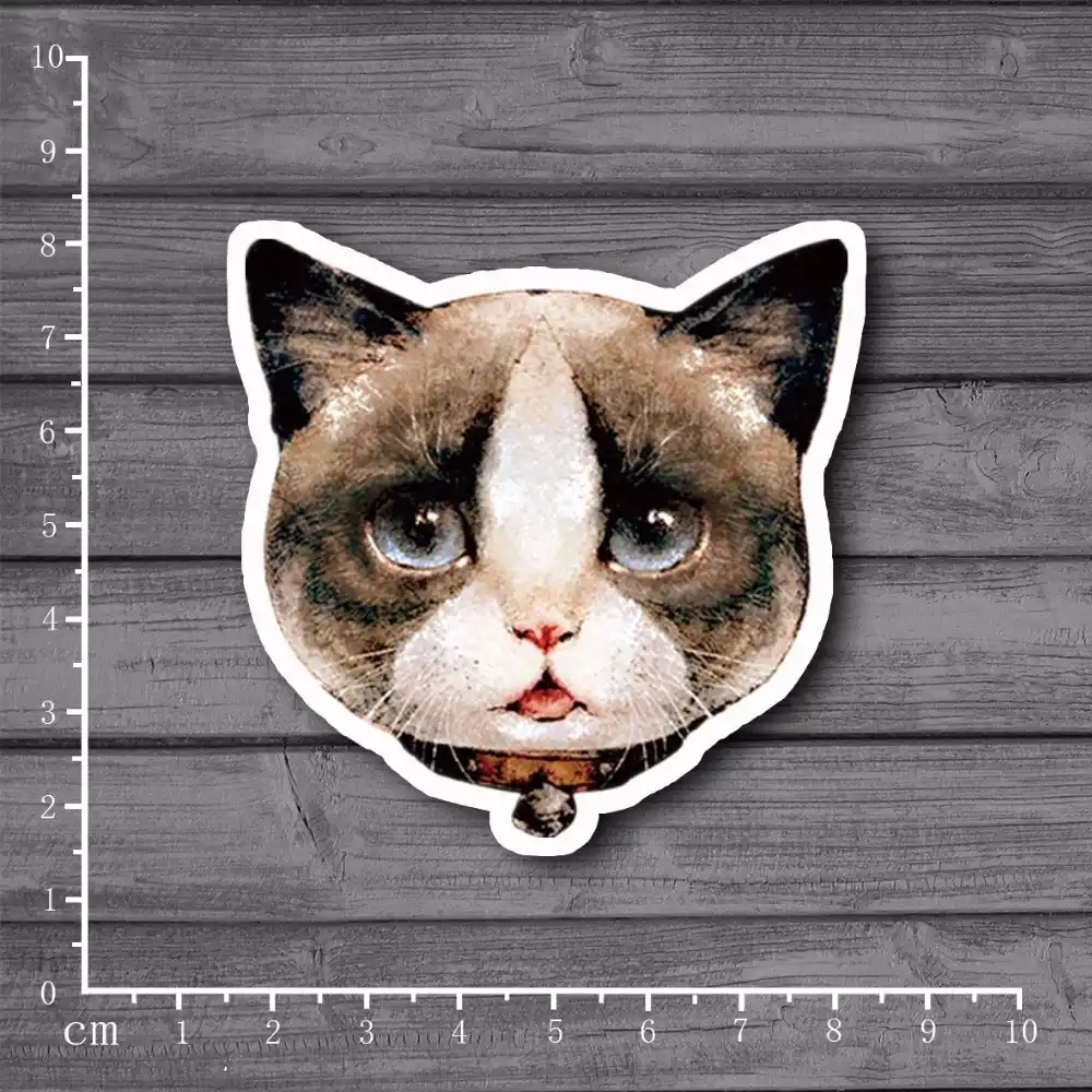 CAT Hunger Aufkleber MacBook Air Pro Sticker Decal Apple 12