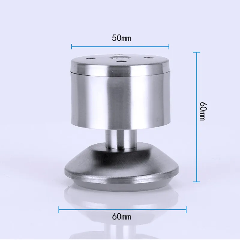 6-30 см регулируемые ножки для мебели из нержавеющей стали, стол для шкафа, диван-кровать, ножки для мебели - Цвет: 6cm