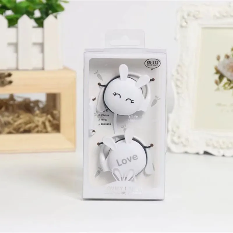 CHICLITS-Cartoon-Lovely-Rabbit-Earphone-3-5mm-Stereo-Ear-hook-Wire-Control-With-Mic-Earplugs-For (2)