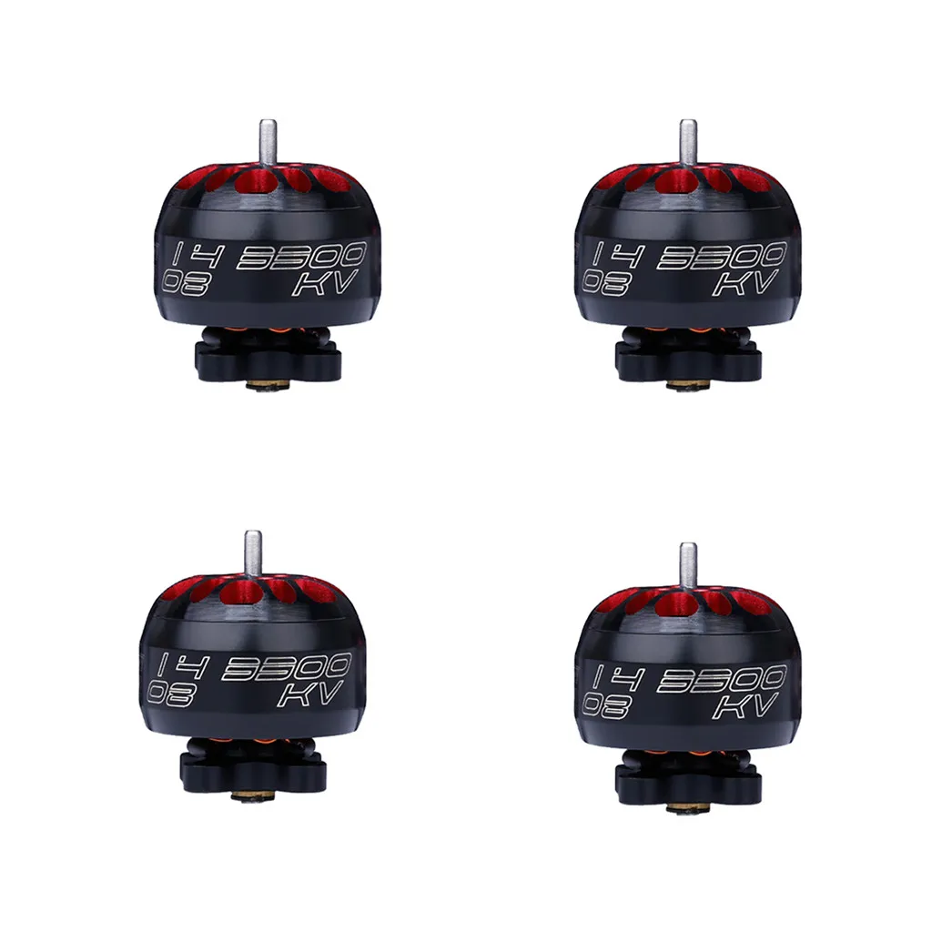 4 шт. бесщеточный двигатель RC для FPV iFlight XING 1408 4300KV2 4S беспилотная часть L530|Детали и
