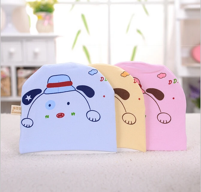 

0-6 month newborn baby hats boys and girls newborn knit hats winter cap red pink yellow blue Elephant warm knit outdoor beanie