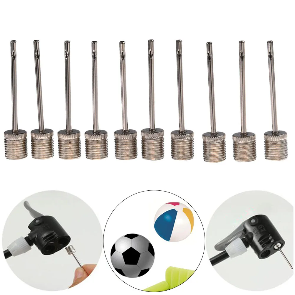 

10 Pcs/Set Sports Inflating Needle Pin Ball Air Pump Nozzle for Football Basketball Soccer XR-Hot
