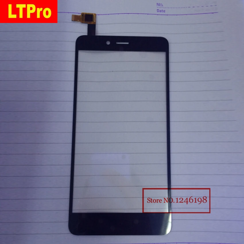 LTPro Черный Топ качество Передняя панель Стекло сенсор сенсорный экран дигитайзер