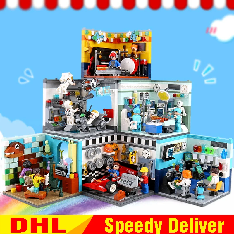 

XINGBAO 01402 Genuine Building Kits The Future Dreams House Set Building Blocks Bricks Educational Kid LPing Toys Gifts Lepinges