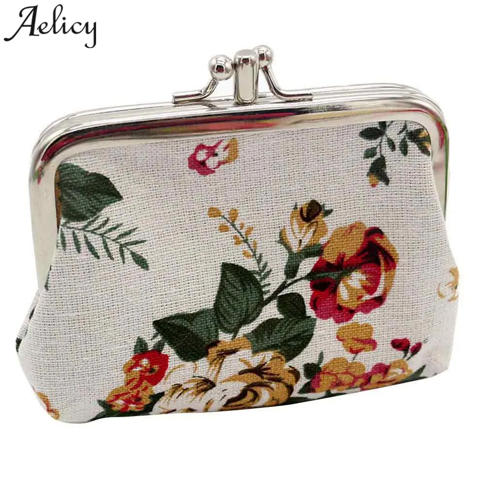 Aelicy 2018 New Retro women Vintage wallet Flower Embroidered Mini ...