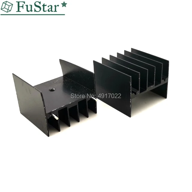 30pcs Aluminum Alloy Heat Sink Kit With Insulators For TO220 Transistors