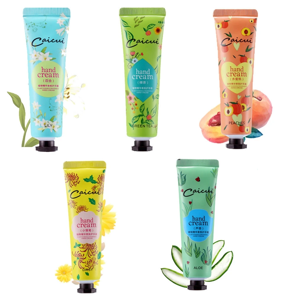 

Hand Cream Mini Cute Hand Lotions Nourishing Anti-Aging Hand Feet Care Cream for Women Girls Whitening Moisturizing
