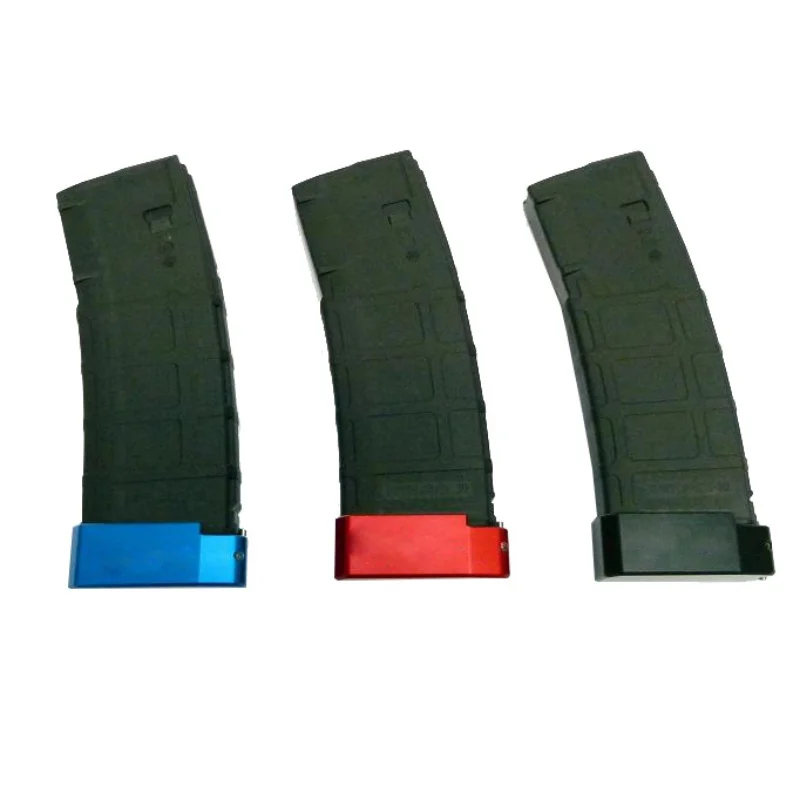 

One piece Aluminum Base pad for AR .223 Tactical PMAG Magazine Extension M4/AR-15 PMAG Hard anodized Base Pad