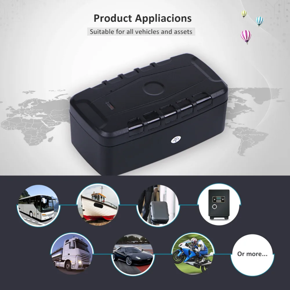 LK209C GPS Tracker Car Waterproof 20000mAh 240 Days Standby Vehicle Tracker GPS Locator Magnets Drop Shock Alarm трекер