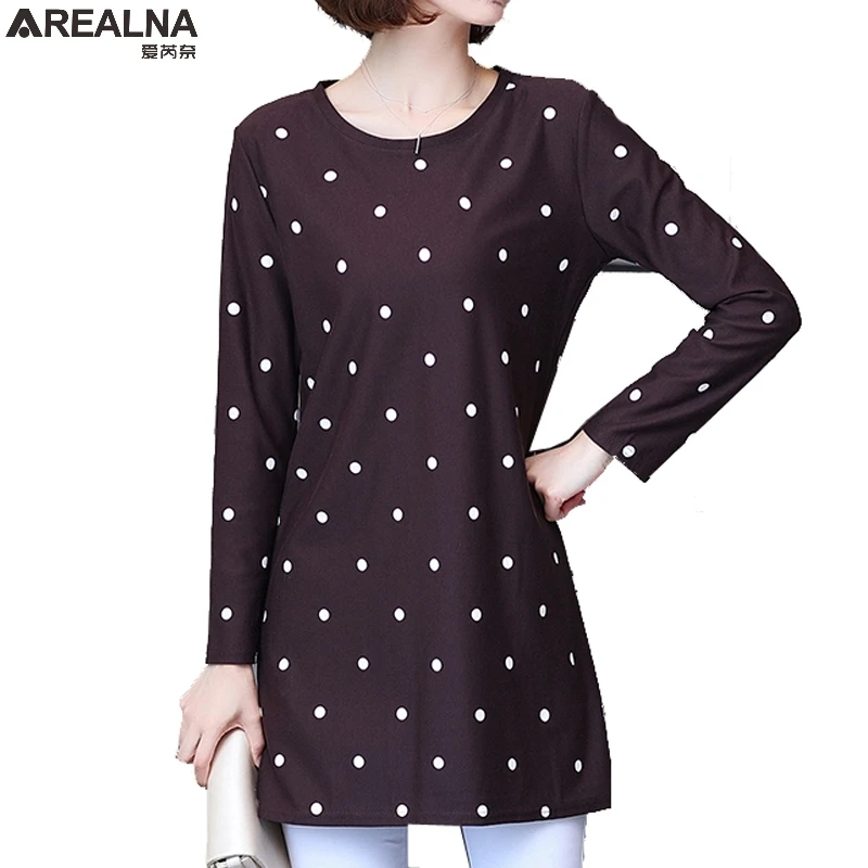 

Autumn Long Sleeve cotton tshirt women Tops Casual loose t-shirt Elegant tee shirt femme plus size 5XL blusa camisetas mujer