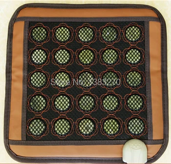 

Electric heated Jade cushion warm jade massage cushion massage in china 45*45CM