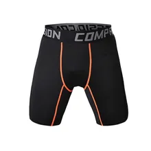 Мужские шорты для бодибилдинга фитнес тренировки дышащий Шорты для спортзала мужской Muscle Alive эластичные компрессионные колготки