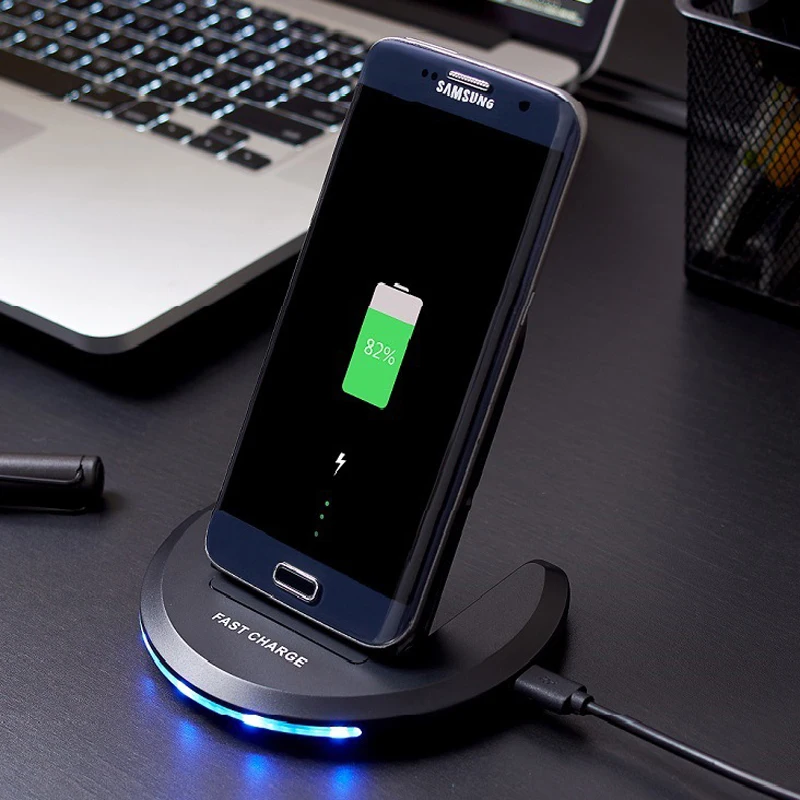 Adjustable QI Wireless Charger Station Quick Charge 2.0 Fast Charging for iPhone 8 10 X Samsung S6 S7 S8 Stand 5V/2A & 9V/1.67A
Adjustable QI Wireless Charger Station Quick Charge 2.0 Fast Charging for iPhone 8 10 X Samsung S6 S7 S8 Stand 5V/2A & 9V/1.67A