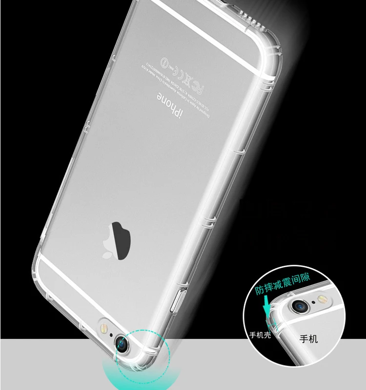 Airbag Ultra Thin Case For iPhone 14 13 12 11 Pro XS Max Mini XR 7 8 Plus 6s SE Clear Transparent TPU Silicon Cover Rubber Shell cheap iphone 11 cases