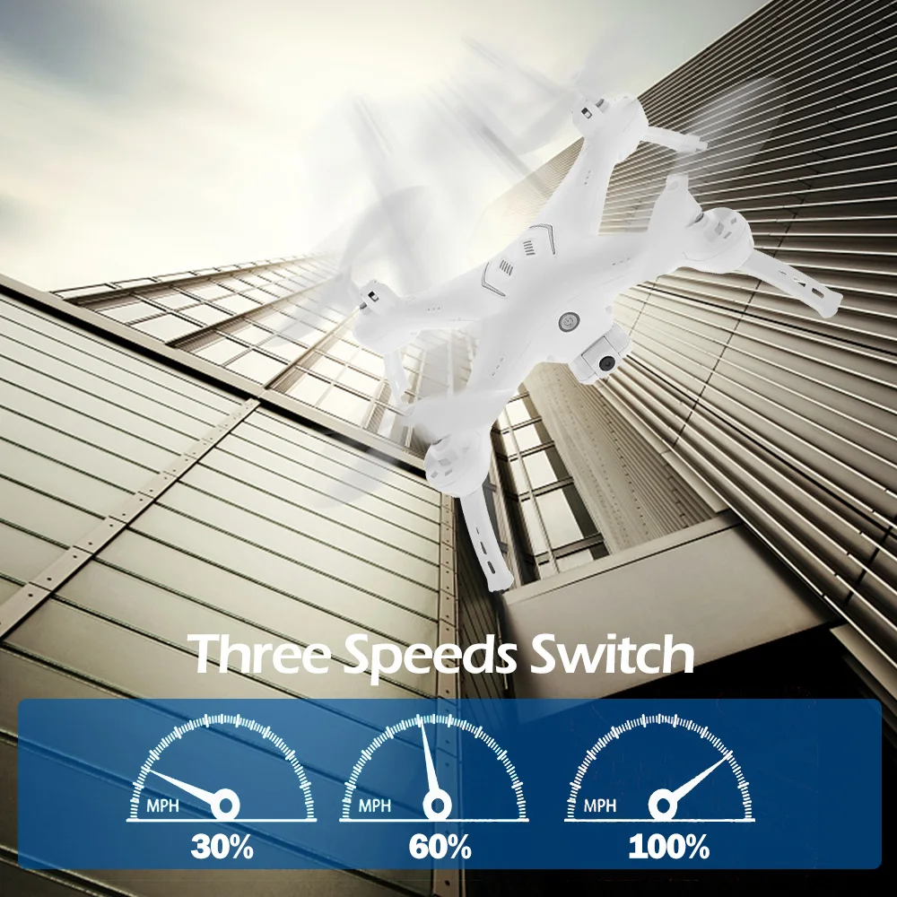 ATTOP W10 Радиоуправляемый Дрон с Камера 720 P 6 оси 2,4G 4CH Wi-Fi FPV голос Управление стабилизация высоты автоматического возвращения приложение Управление Радиоуправляемый квадрокоптер