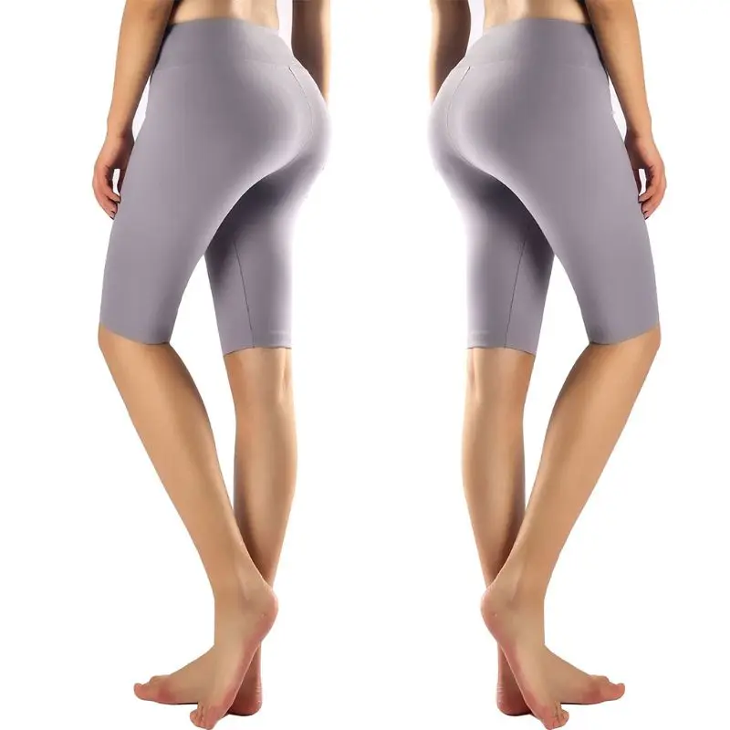 Women High Rise Seamless Skinny Sport Pants Solid Color Butt Lift Boxer Fitness Tights Legging Women High Rise Seamless Skinny Sport Pants Solid Color Butt Lift Boxer Fitness Tights Legging