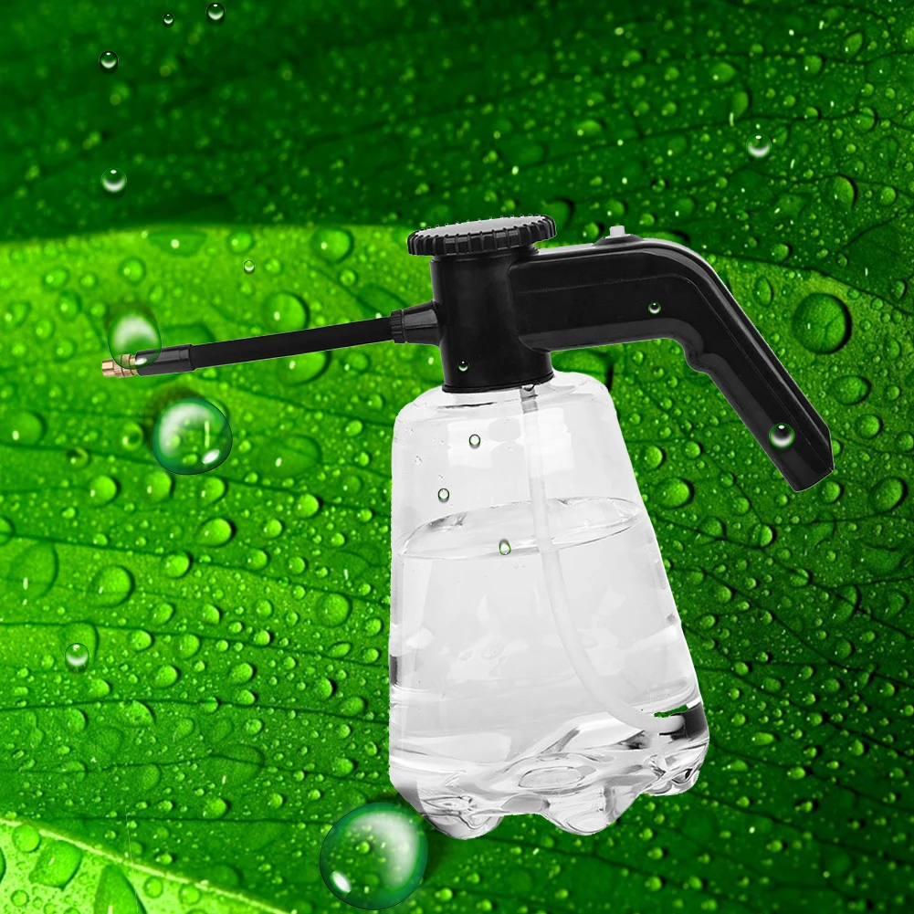  2L herramientas boquilla giratoria rociador eléctrico automático jardín portátil maceta ajustable r